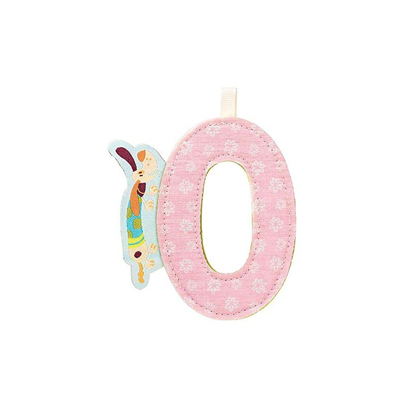 Lilliputiens 86770 Fabric Letter O