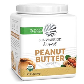 Peanut Butter Powder | All Natural Peanut Butter Powder Reduced Fat No Sugar Added Low Calories Low Fat Non GMO Soy Free Gluten Free Peanut Flour | 50