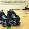 Sure Grip Rock GT50 Black Roller Skates | Stylish Indoor