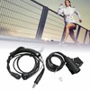 U94 PTT and Throat Control Headset Noise Reduction Walkie Talkie