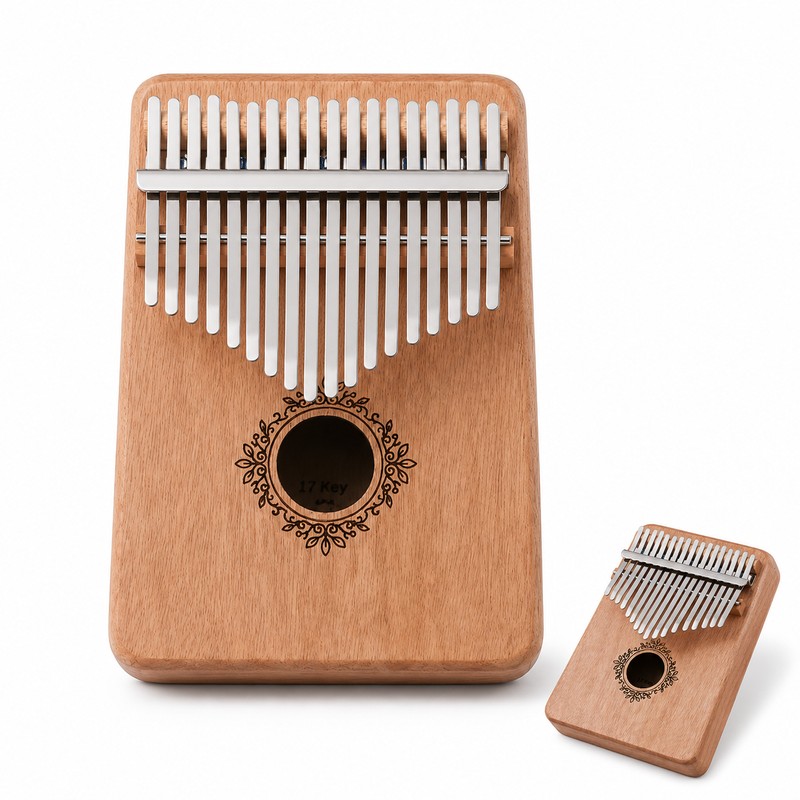 21-Key Kalimba Thumb Piano for Beginners – Portable Wood Finger