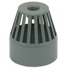 FLOPLAST 110mm Ring Seal Vent Terminal - Grey