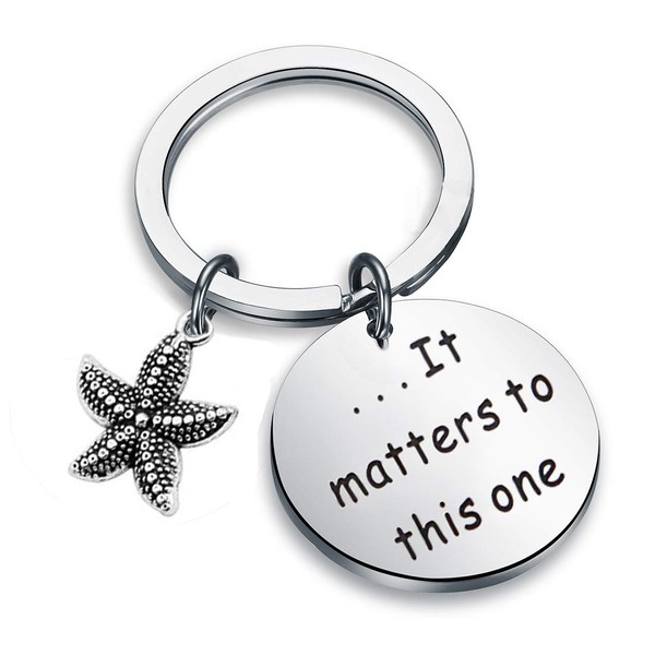 Starfish Jewelry It Matters to This One Be Brave Be