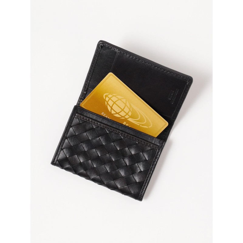 Beaming Life Store by Beams SEEKER Men's Leather Mesh Card