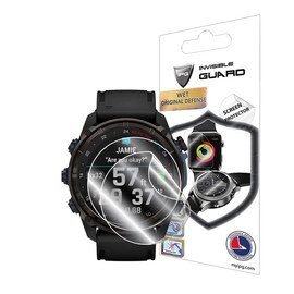 IPG for Garmin Descent Mk3i (Case Dimention:51 mm) Hydrogel Screen Protector (2 Units) Invisible HD Clear Film Anti Scratch Guard-Smooth/Self-Healing/Bubble for Mk3i/51 mm