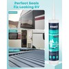Kohee Non-Leveling RV Roof Sealant 2 Pack, Non Sag Lap