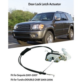 Right Front Passenger Door Lock Latch Assembly Passenger Side Replace 69303-0C010 Fit for Toyota Sequoia Tundra 2001 2002 2003 2004 2005 2006 2007