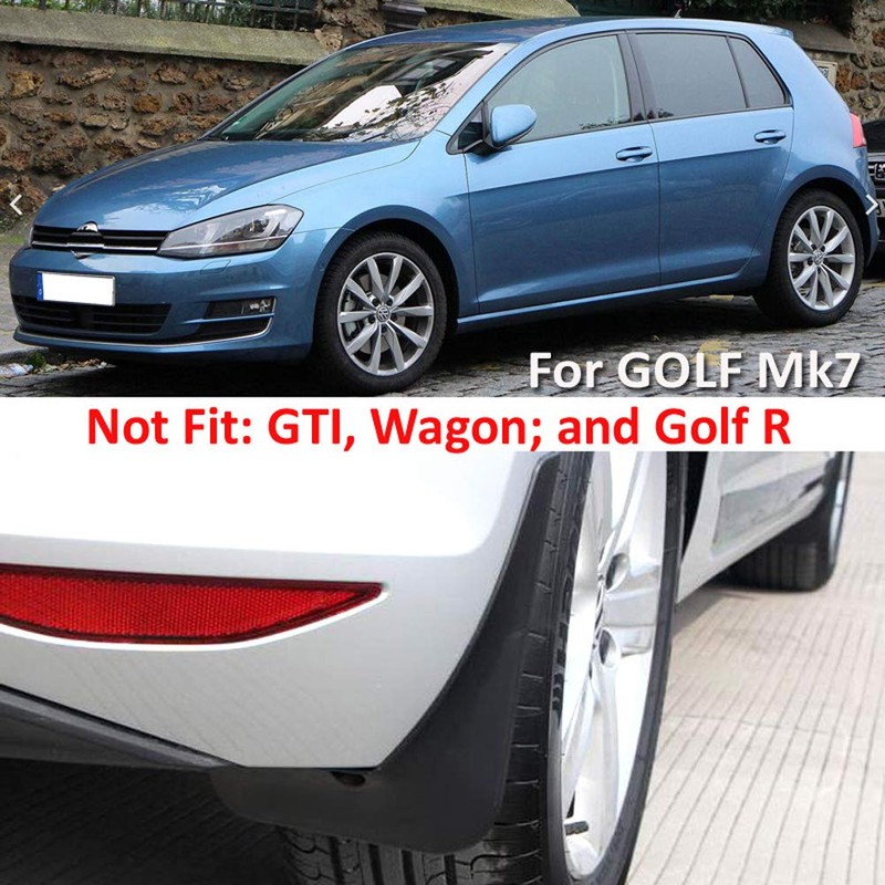 XUKEY 4x Mudflaps For Volkswagen Golf Mk7 VW Splash Mud