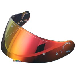 Soman GT Air 2 Visors Shield Replacement,CNS-1 Visor Face Shield Compatible with GT Air, GT Air 2, Neotec,CNS-1,TC-5,TC-9 (Transparent Revo Red)