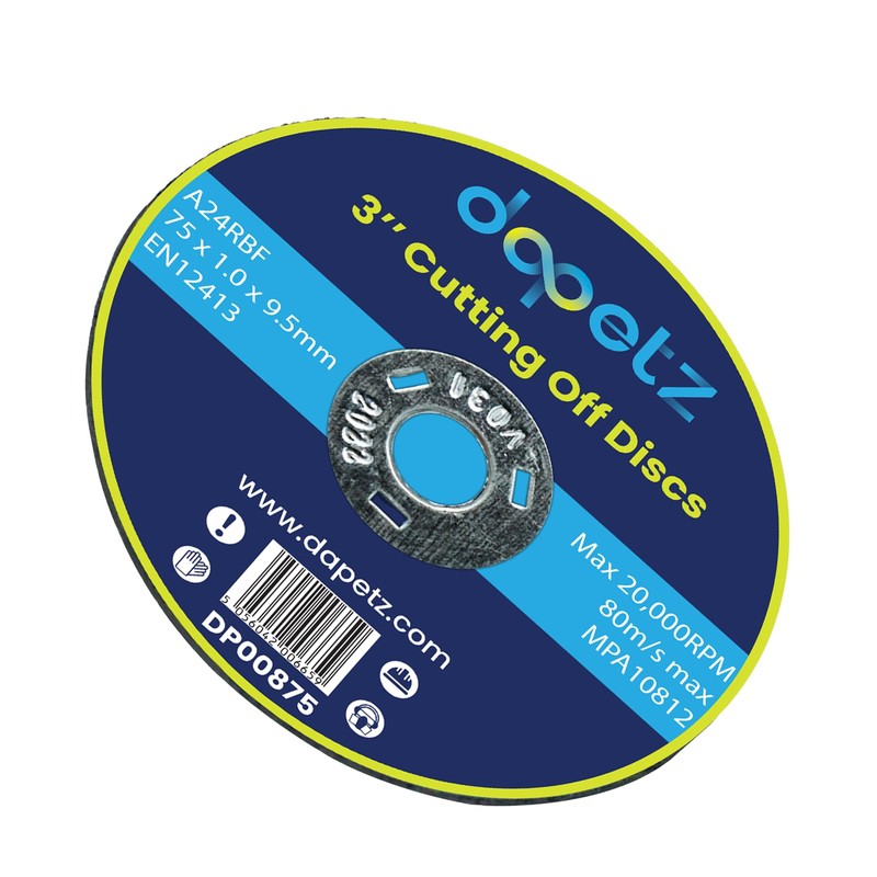Dapetz ® 25 Pieces of Cut-Off Discs, The Ultra-Thin Metal
