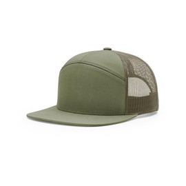 Richardson 7 Panel Trucker Cap - Loden