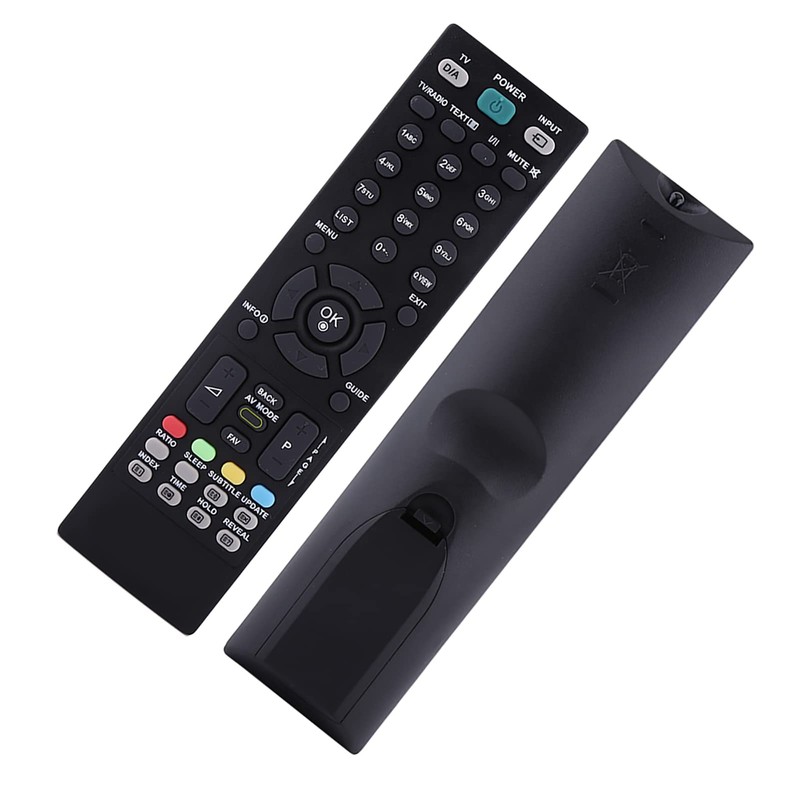AKB33871401 AKB33871424 Black ABS Universal Remote Control Replacement for AKB73655802,