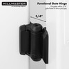 Heavy Duty Self Closing Gate Hinges with Safety Cap,Pool Gate