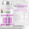 Humming Herbs Alpha GPC Complex 11-in-1 – Alpha-GPC, Lion’s Mane,