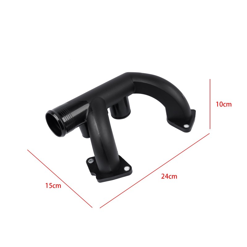 Coolant Crossover Outlet Pipe with Sensor Replacement for Van*den Pl*as