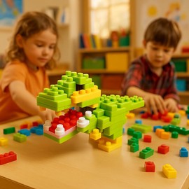 DAISO Petit Block Tyrannosaurus