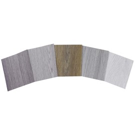 Peel and Stick Floor Tile Vinyl Plank Flooring Sample Set of 5 Packs, INMOZATA Self Adhesive Waterproof Vinyl Flooring Wood Grain Look Floor Tile for Bedroom, Living Room, Kitchen, RV (Sample)