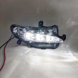 Daytime Running Lights Replacement for 2017-2019 Toyota Corolla L LE XLE Front Driving Fog Lamp Assembly with Switch & Wring Harness