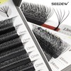 SEEDEW Double Tips 5D Lash Extensions, 0.07mm D Curl MIX8-15mm