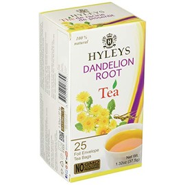 Hyleys Dandelion Root & Green Tea with Milk Thistle and Licorice Root - Herbal Detox Blend - 25 Tea Bags (12 Pack - 300 Tea Bags Total)