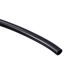 QUARKZMAN Black PVC Pipe Wiring Harness Hose, 1/4" (6mm) ID 10ft Sleeve for Wire Sheathing Wire Protection