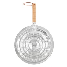 Heat Diffuser for Gas Stove - Flame Spreader with Wooden Handle - Gas Stove Diffuser Plate, Stainless Steel - Kitchen Reducer for Simmer