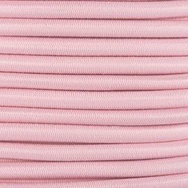 10 m Rubber Cord – Hat Elastic – Round Elastic, High Quality, Extra Strong in 5 mm, Pink