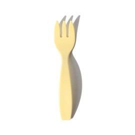 Kodomo Beams iiwan Baby Fork, Tableware, Fork, Kids, yellow