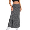 Vrtige Women's Summer Trendy Boho Skirts Elasticized High Waisted A