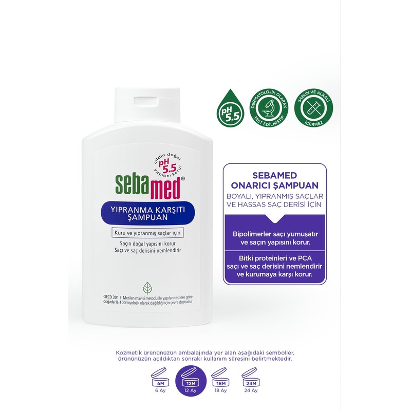 Sebamed Onarıcı Bakım Şampuanı 400 ml 1 Paket(1 x 400
