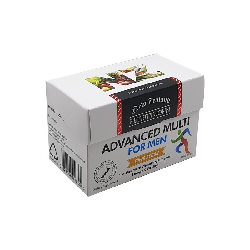 Peter & John Advanced Multi for Men 60 Tablets /