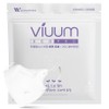 Viuum Eco Health Mask Adult KF94, 25-pack, 1 Pack, White / viuum 에코 보건용 마스크 성인용 KF94, 25개입, 1개, 화이트