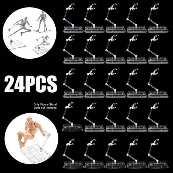 Unbranded Adjustable HG144 Action Figure Display Holder Base Doll Model