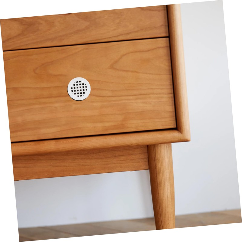 TEHAUX Wardrobe Air Vent Holes 20pcs Round Plastic Vents Cabinet