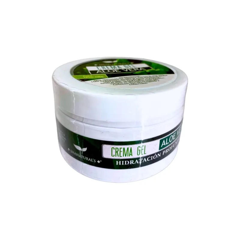Crema Gel De Sábila Aloe Vera 100gr, Fresca Y Ligera.