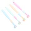 4pcs Three Sided Toothbrush Soft Bristles Three Head Teeth Cleaner