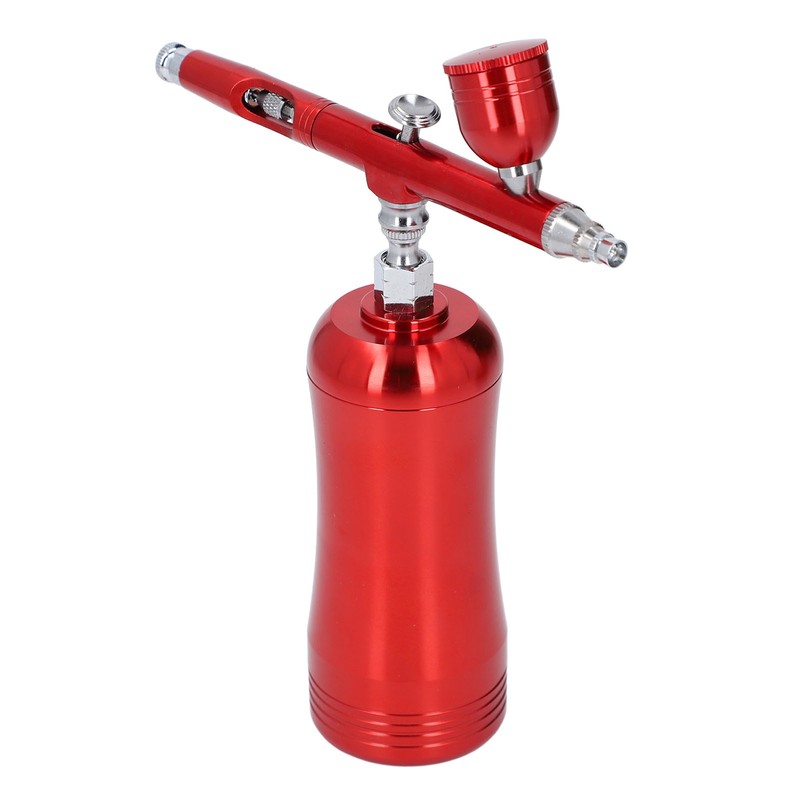 Auto Cordless Airbrush Kit Rechargeable Handheld 17.4psi Compressor for Nails