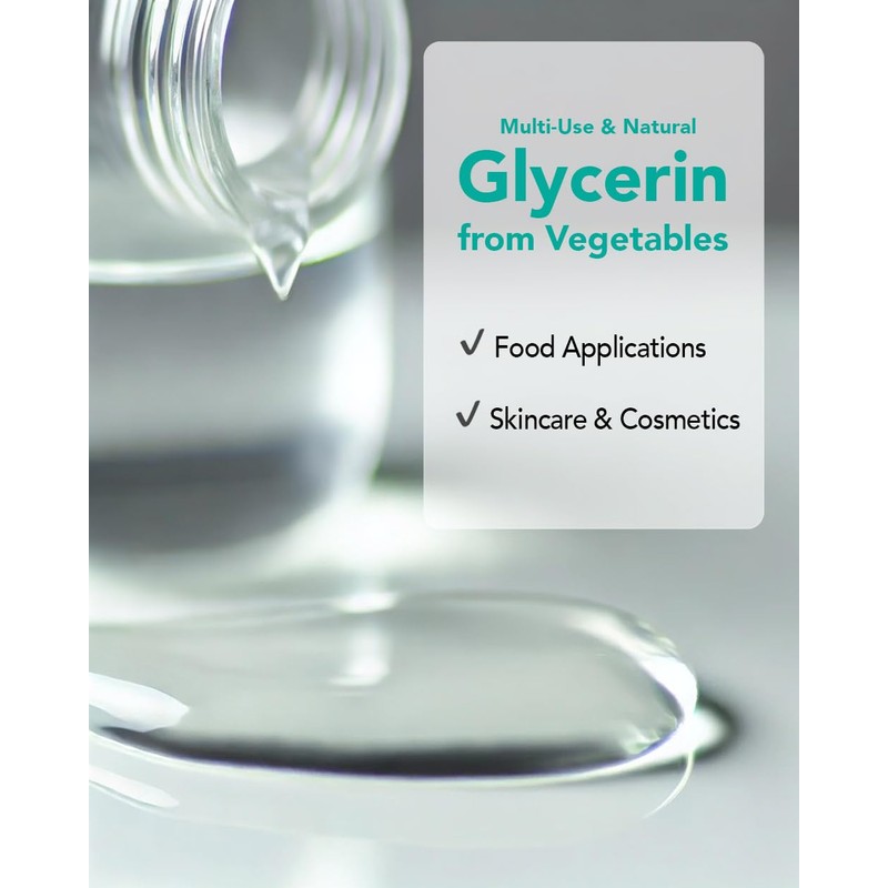 Vegetable Glycerine 120ml from Natural Origins (rapeseed, sunflower) Multi-Use: Food,