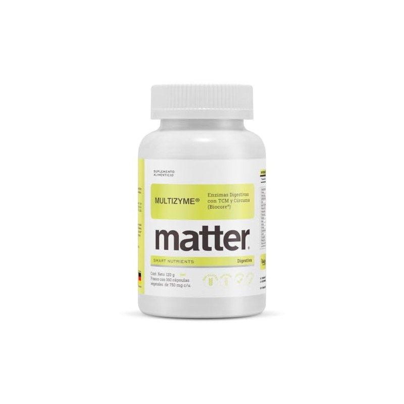 Suplemento Alimenticio Matter Smart Nutrients Multizyme - Frasco Con 100