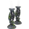 Nemesis Now B2539G6 Wiccan Pentagramm Kerzenständer Set mit 2 Kerzenhaltern