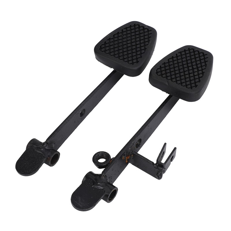 Throttle Brake Pedal Durable Metal Rubber Gas Accelerator Pedal for