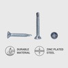 (Pack of 100) DIN 7504 P Galvanised Steel 3.5 x