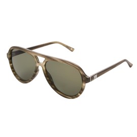 Frye Women's Blaire Sunglasses Aviator, Green, 58 mm