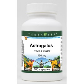 Astragalus 0.5% - 450 mg (100 Capsules, ZIN: 519032) - 3 Pack