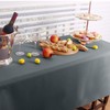NICETOWN Rectangle Table Cloth for Kitchen - Scratch & Fade