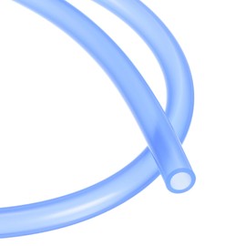 DMiotech Silicone Tubing Blue Plastic Tube, 6.4mm(1/4") ID x 9.5mm(3/8") OD 3ft(1m) Silicone Tube Flexible Hose