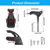 TUKEVA Roller Skate Brake Pads Roller Brake Device Brakes for