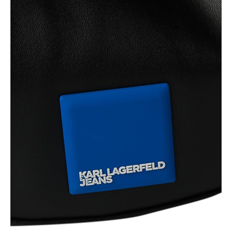 Karl Lagerfeld Jeans Women's Box Logo Small Halfmoon SHB Shoulder