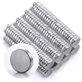 Omicube- N35 Round Neodymium Mini Magnets Extra Strong (200 pieces) | 5x1mm Strong Small Magnets | Suitable for magnetic boards, refrigerators, whiteboards and much more