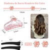 Rizador Pelo Sin Calor, Rulos Flexibles para Rizar Pelo Ondas,